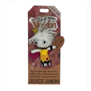 Glam Gran Voodoo Keychain Holder Bag Charm